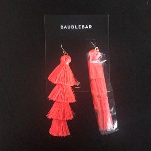 Bauble Bar tassel earring